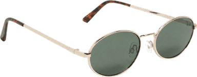 Green oval sunglasses